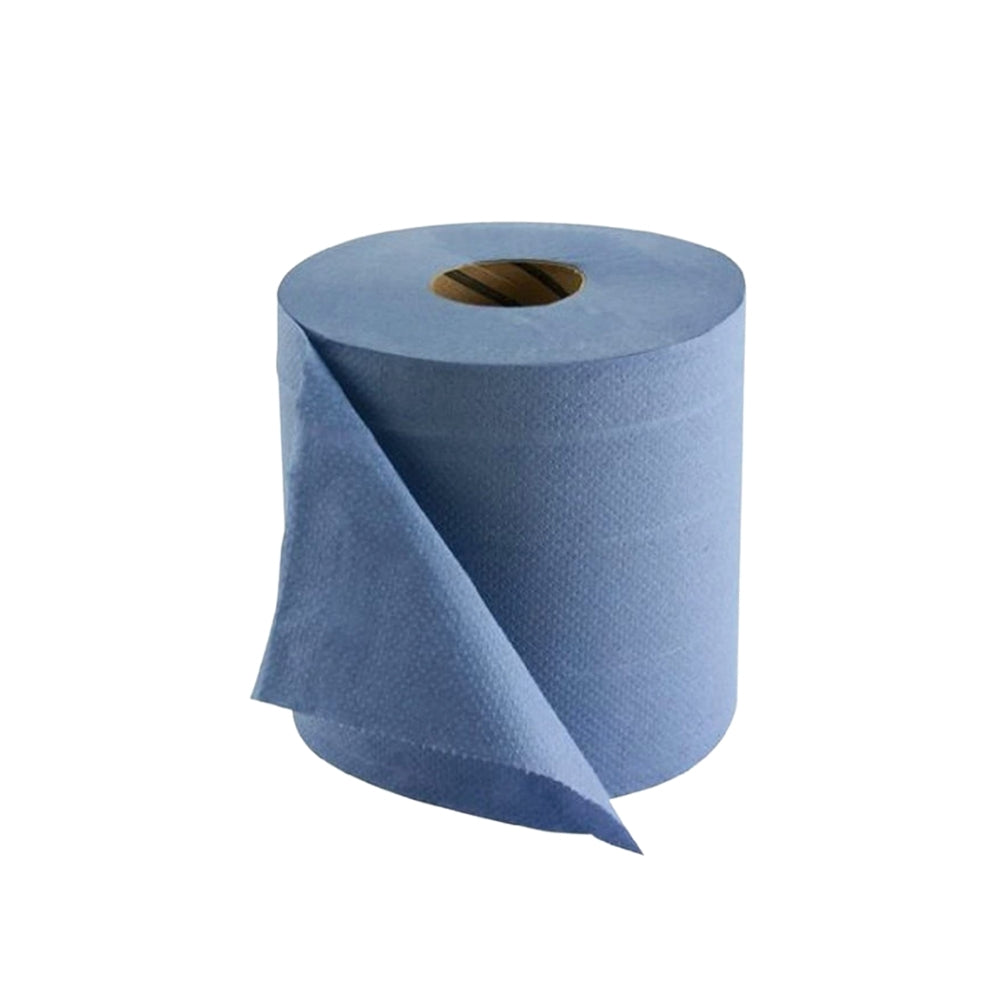 Blue Centre-feed Hand Towel Roll 