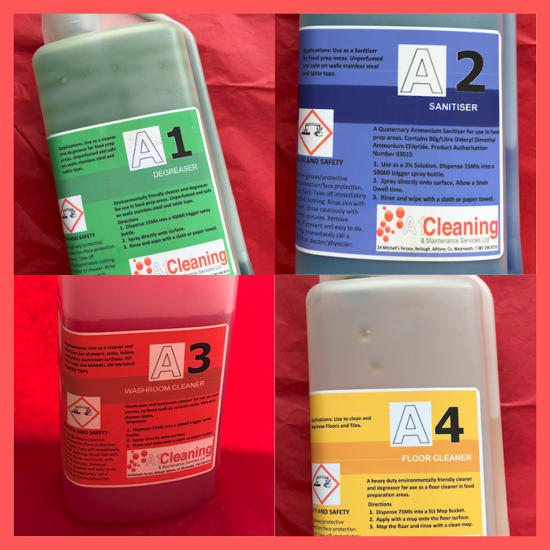 Concentrate Cleaning Bundle - A1 Cleaning