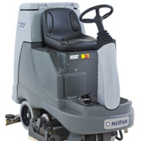 NILFISK BR855 Ride on Scrubber Drier